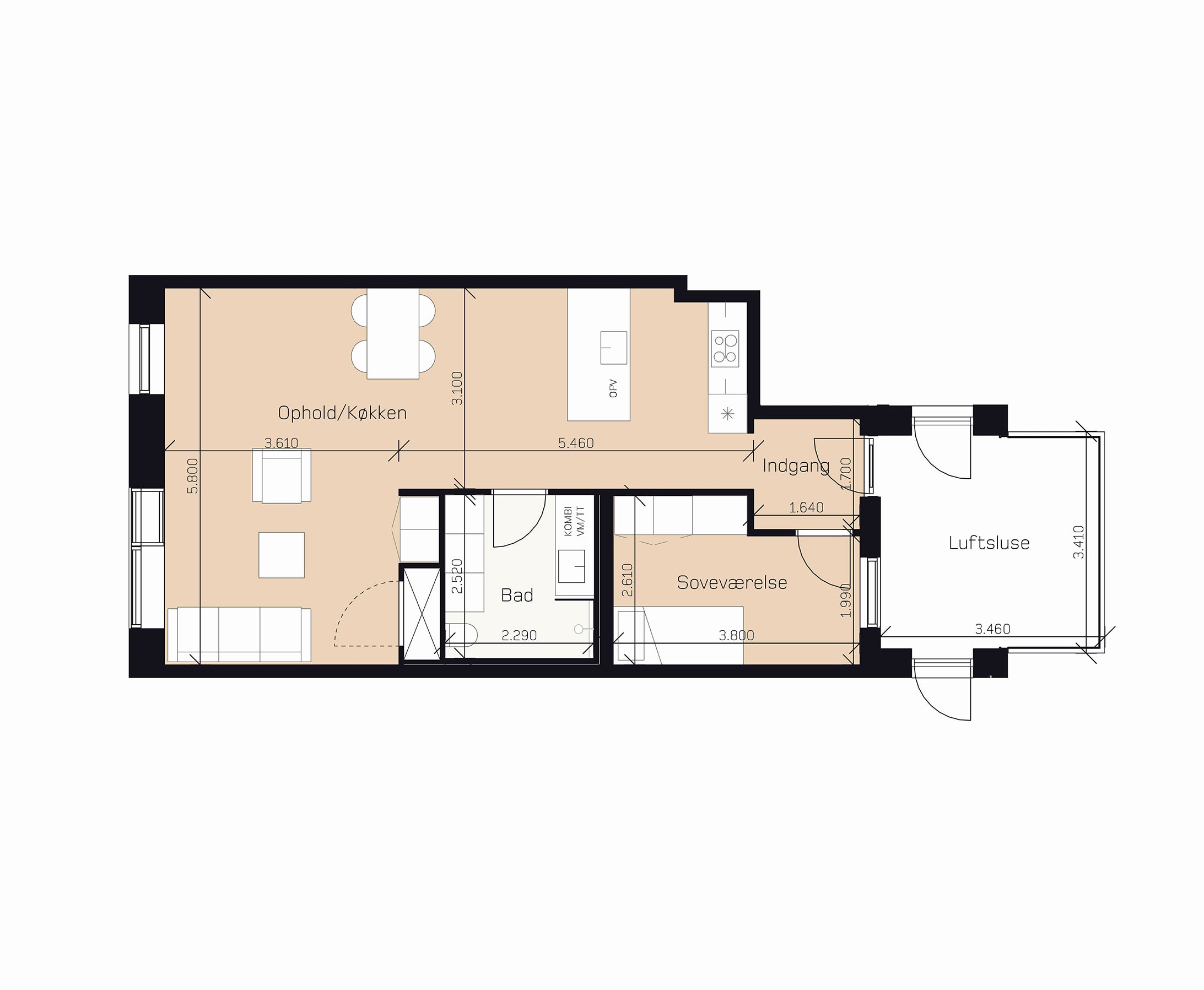 Nørrebrogade 14 3.2