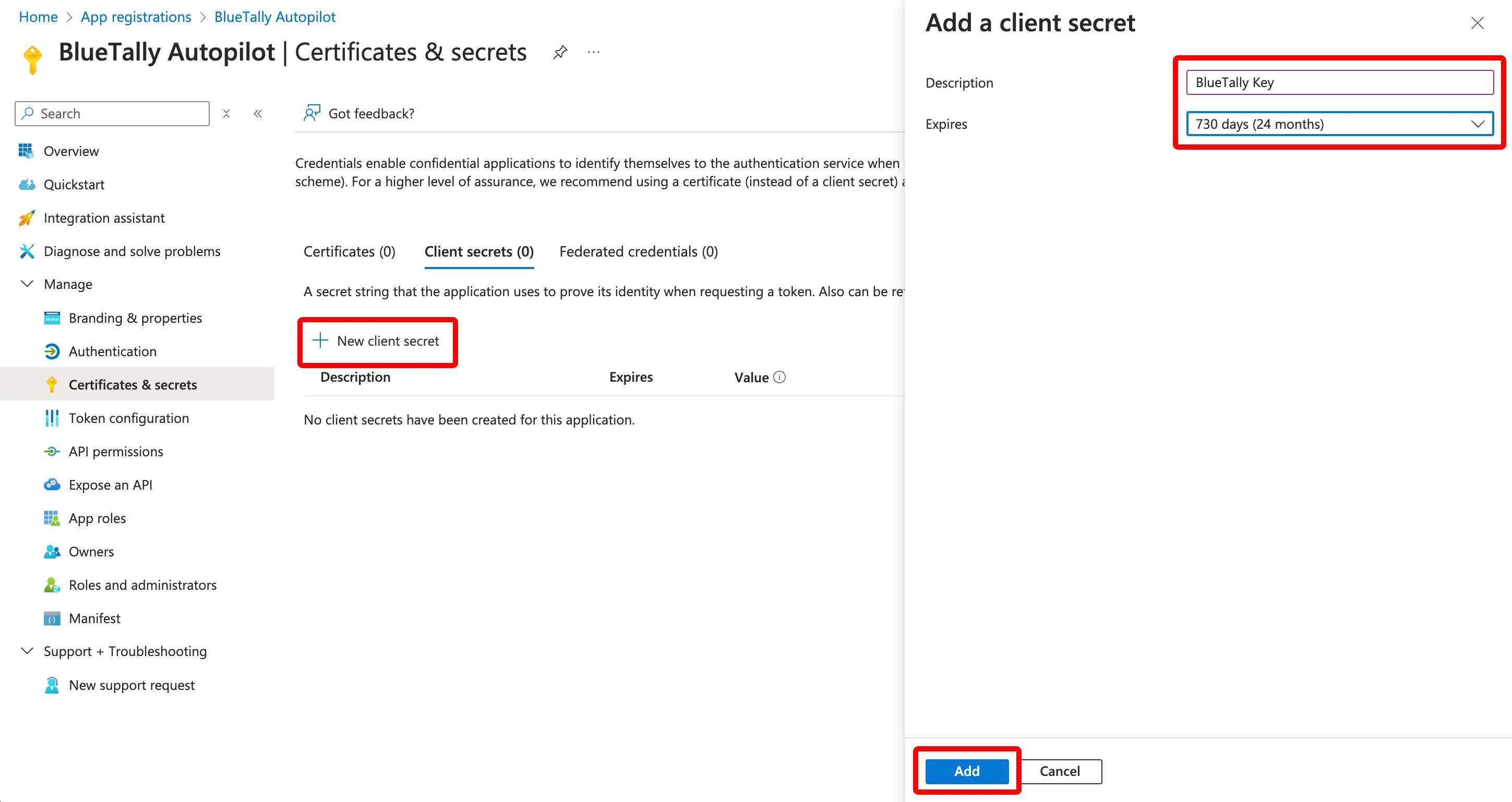 Autopilot Asset Management Integration | BlueTally™