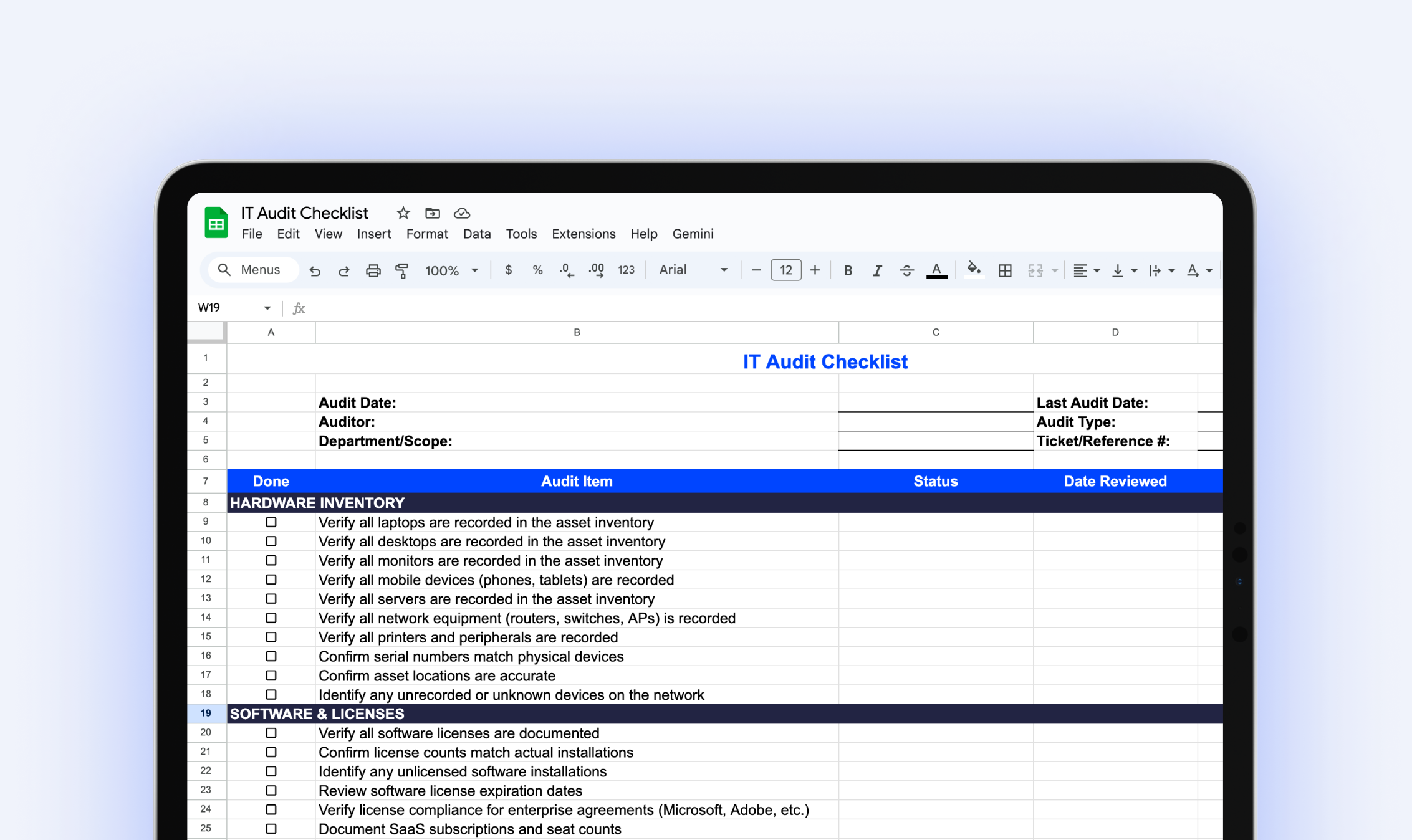 IT Audit Checklist | BlueTally
