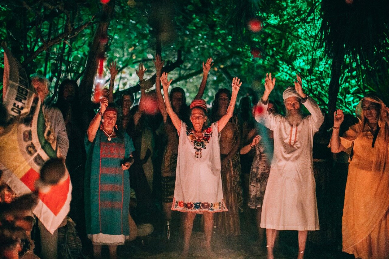 THE ELDERS. Our patient and loving guides devoted their time sharing knowledge, practice, and joy. We thank you from the bottom of our hearts. It’s our privilege to learn so much of what we are and where we come from directly from you.