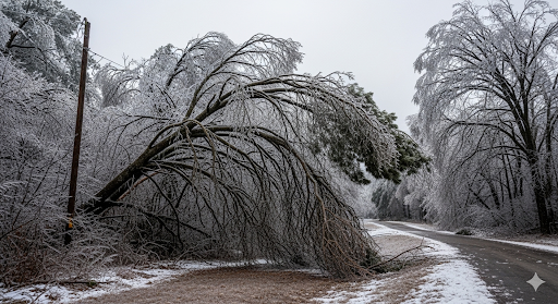 The Dangers of Ice Storms and Your Trees: A Winter Weather Guide