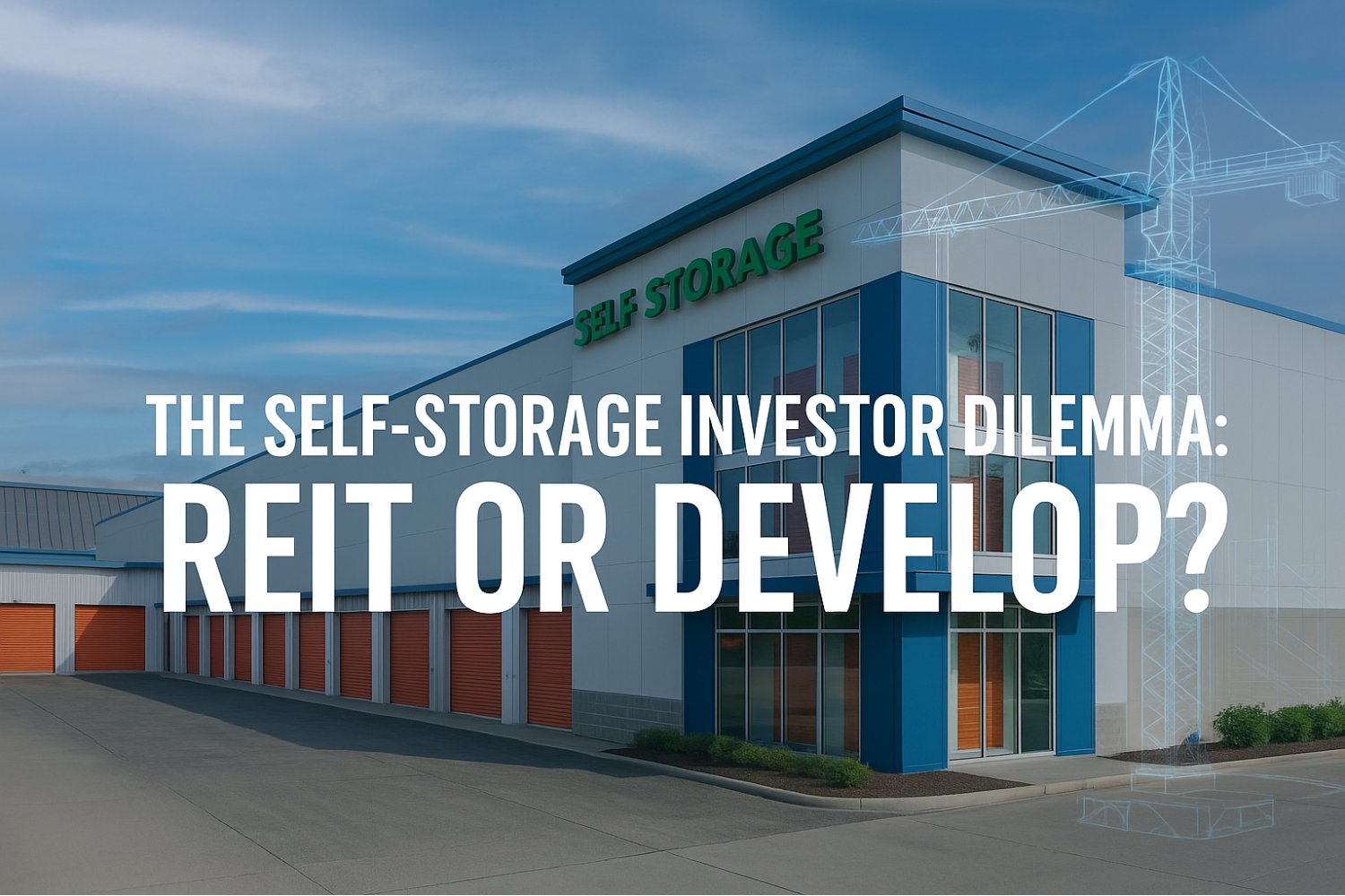 The Self-Storage Investor Dilemma: REIT or Develop?