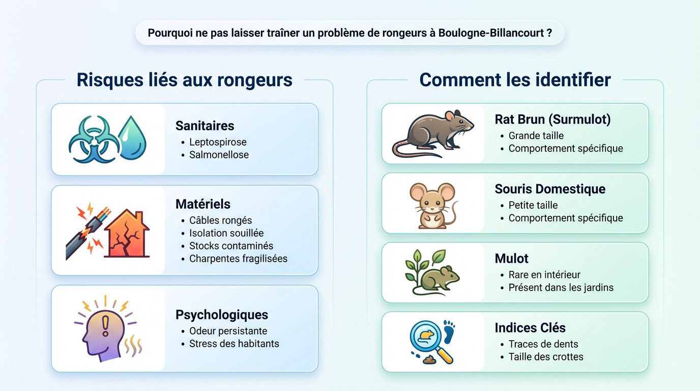 Dégâts causés par des rongeurs sur l'isolation et les câbles électriques d'un logement