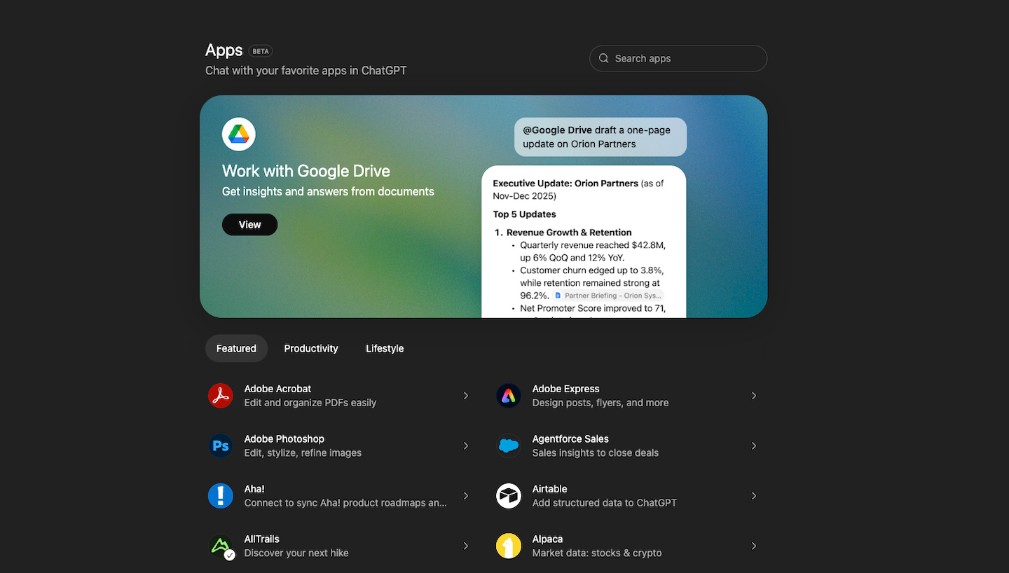 Abstract visualization of a golden portal opening to reveal distribution opportunity networks, symbolizing the ChatGPT apps business moment