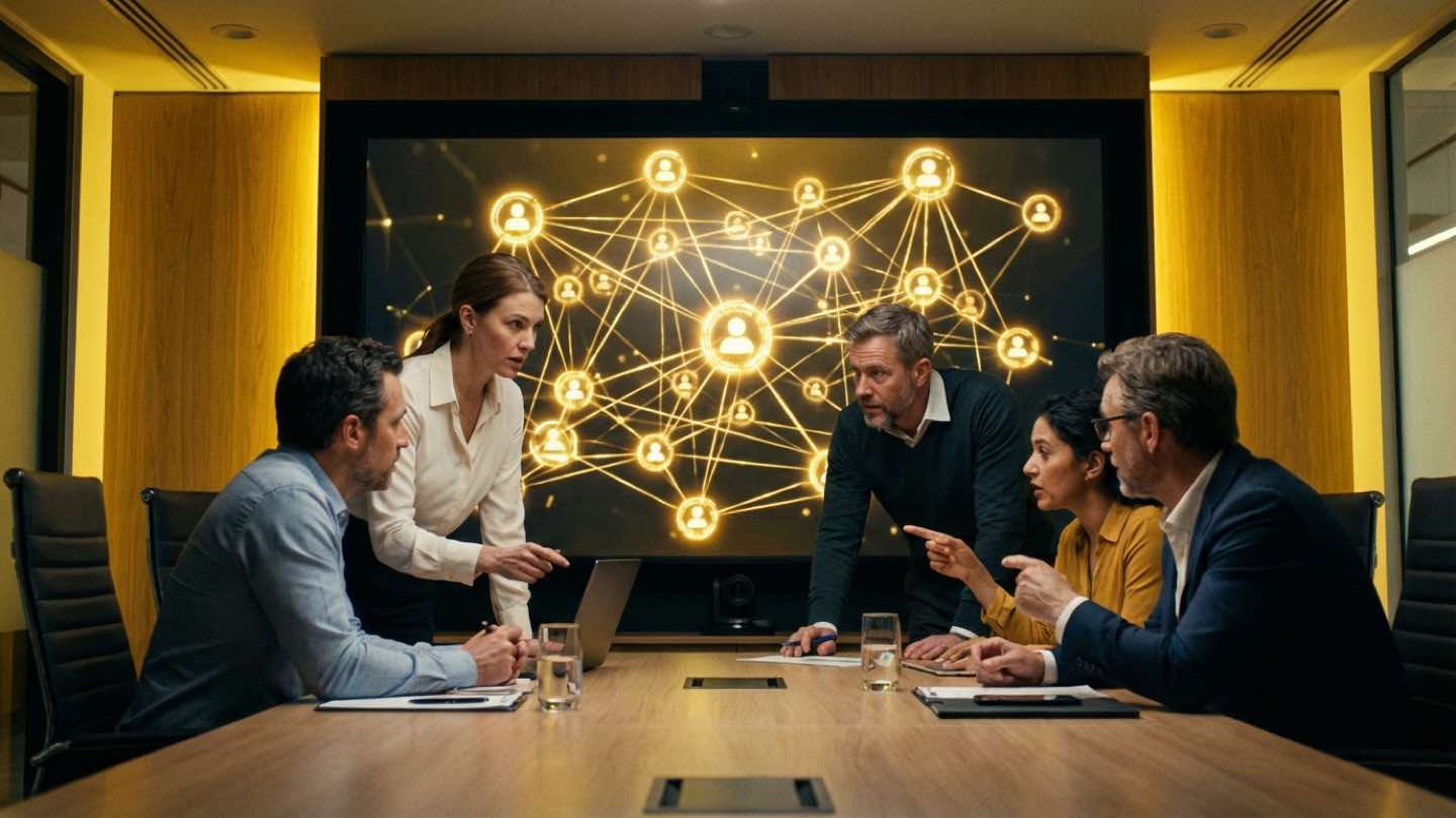 Jensen Huang at GTC 2026 asking every company about their OpenClaw strategy, juxtaposed with a mid-market company where AI agent infrastructure is taking shape