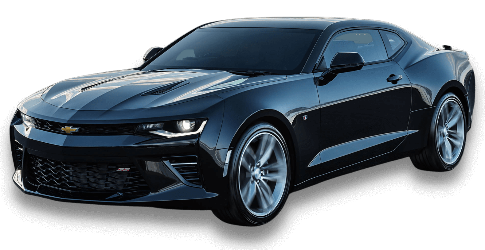 A black car
