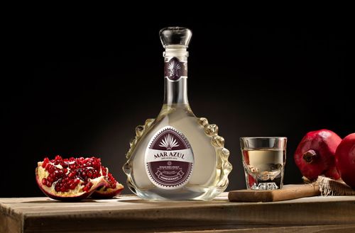 Pomegranate tequila