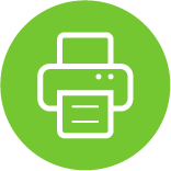 print pictogram. used for print button.