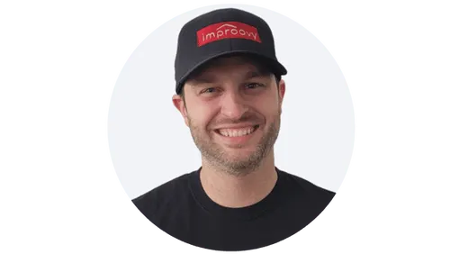 Photograph of Improovy founder Andre Kazimierski