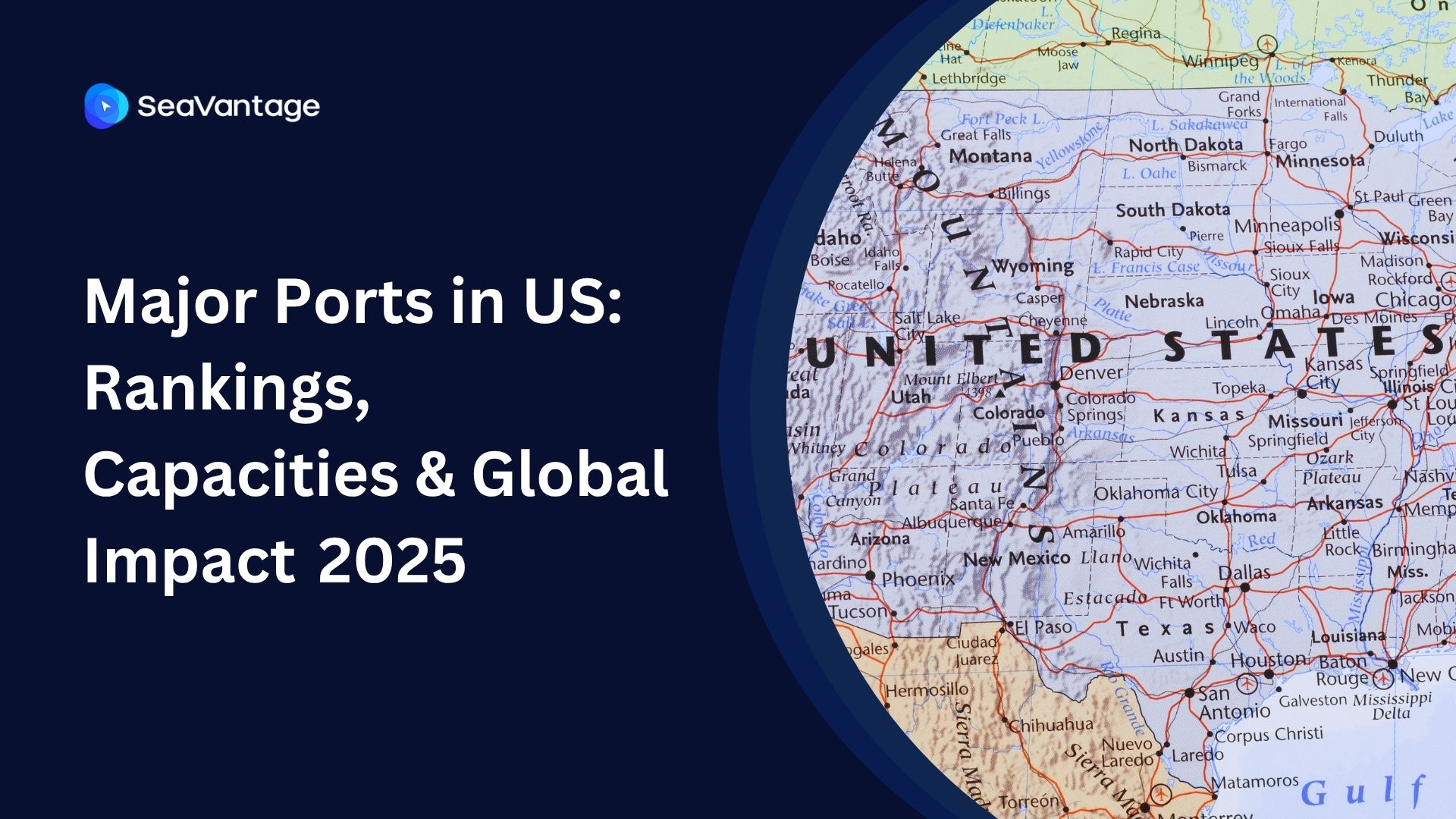 Major Ports in the United States and North America: Rankings, Capacities & Global Impact 2025