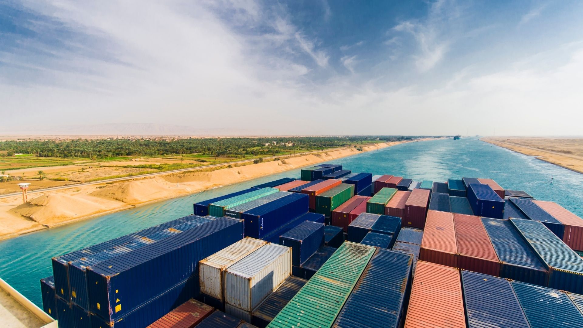 vessel moving along shipping lanes, representing the real-time data from a vessel tracking API.