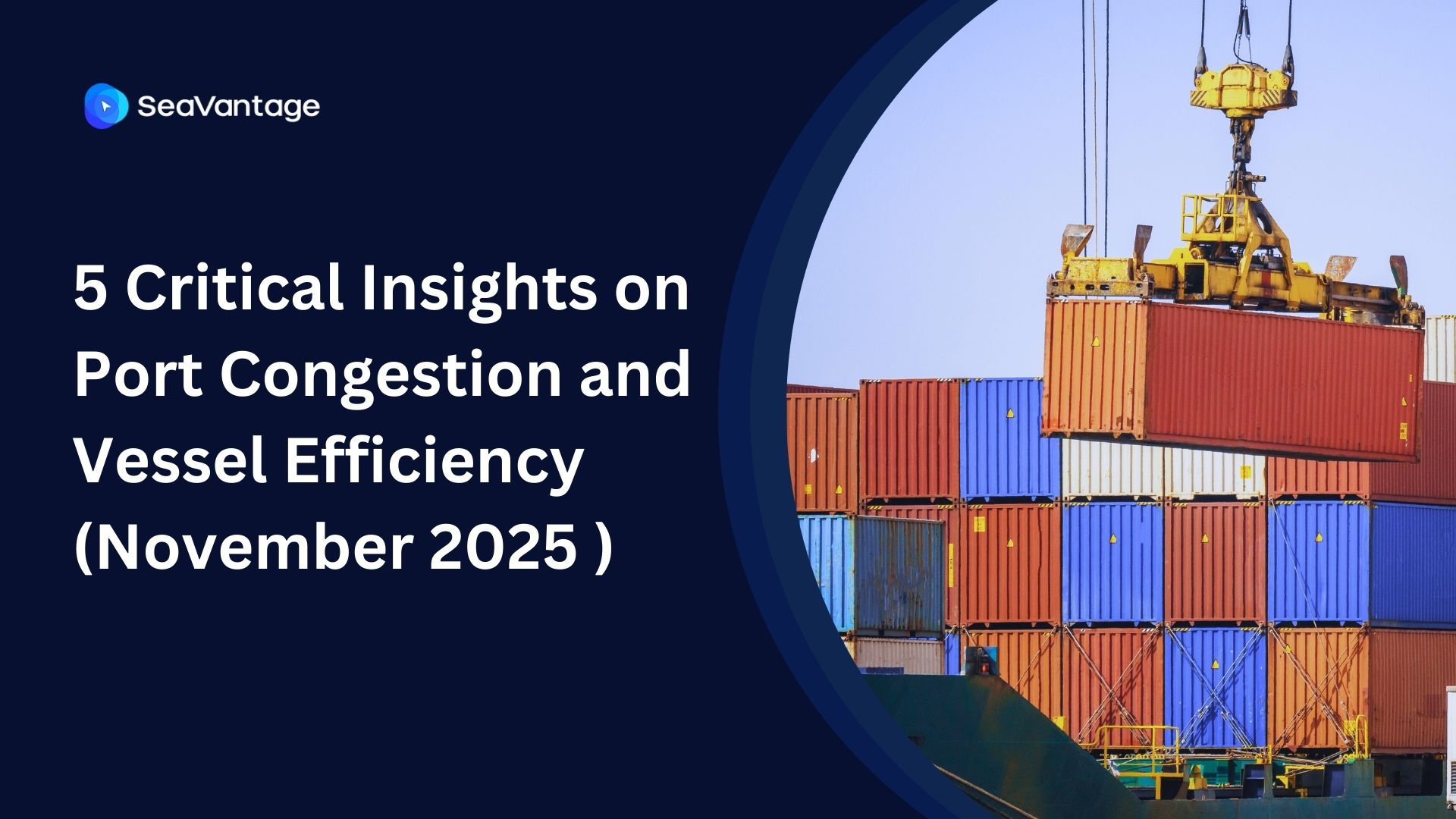 5 Critical Insights on Port Congestion and Vessel Efficiency (November 2025 Data)