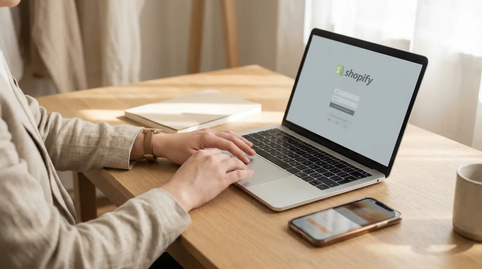 Logowanie do Shopify