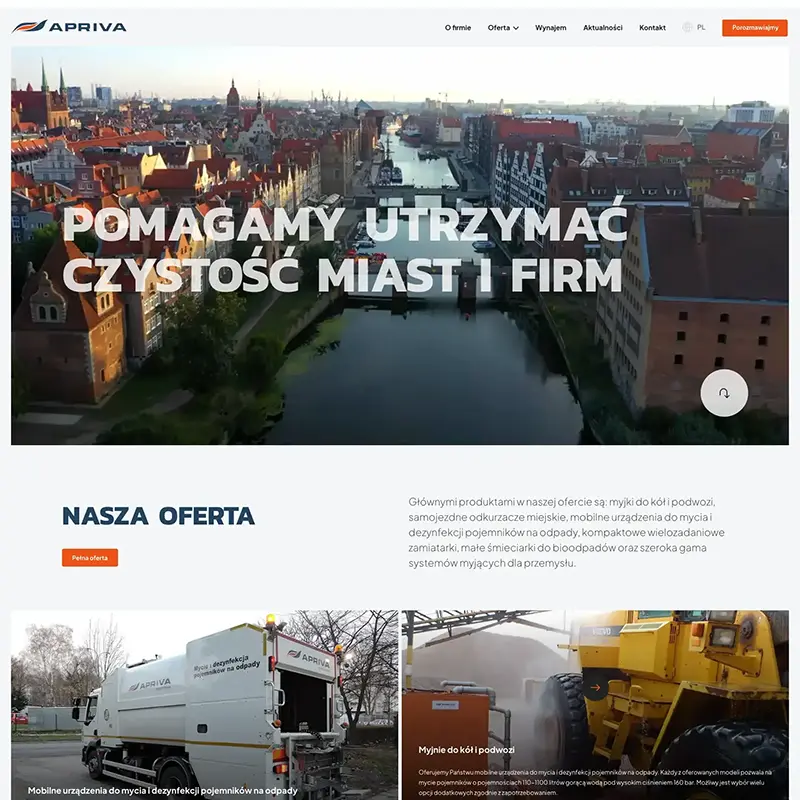 Apriva - Webflow website and Shopify store