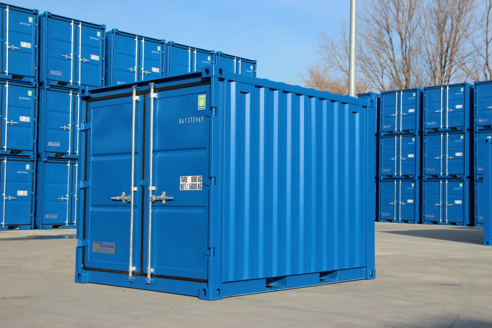 9 Fuß Materialcontainer