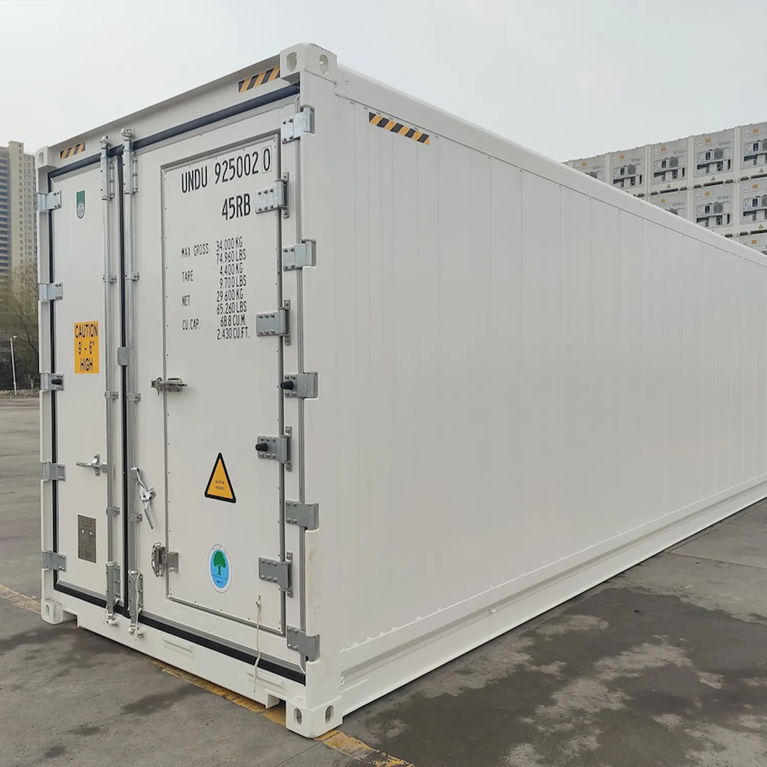 20 Fuß High Cube Non Working Reefer