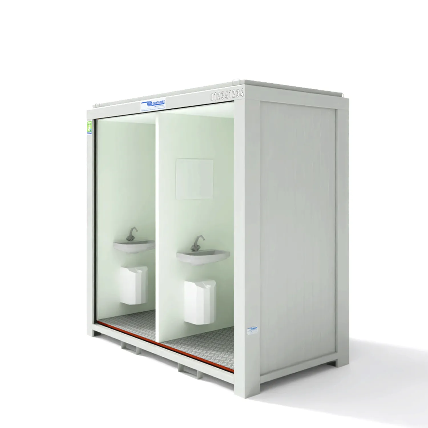 8 Fuß WC- und Sanitärbox