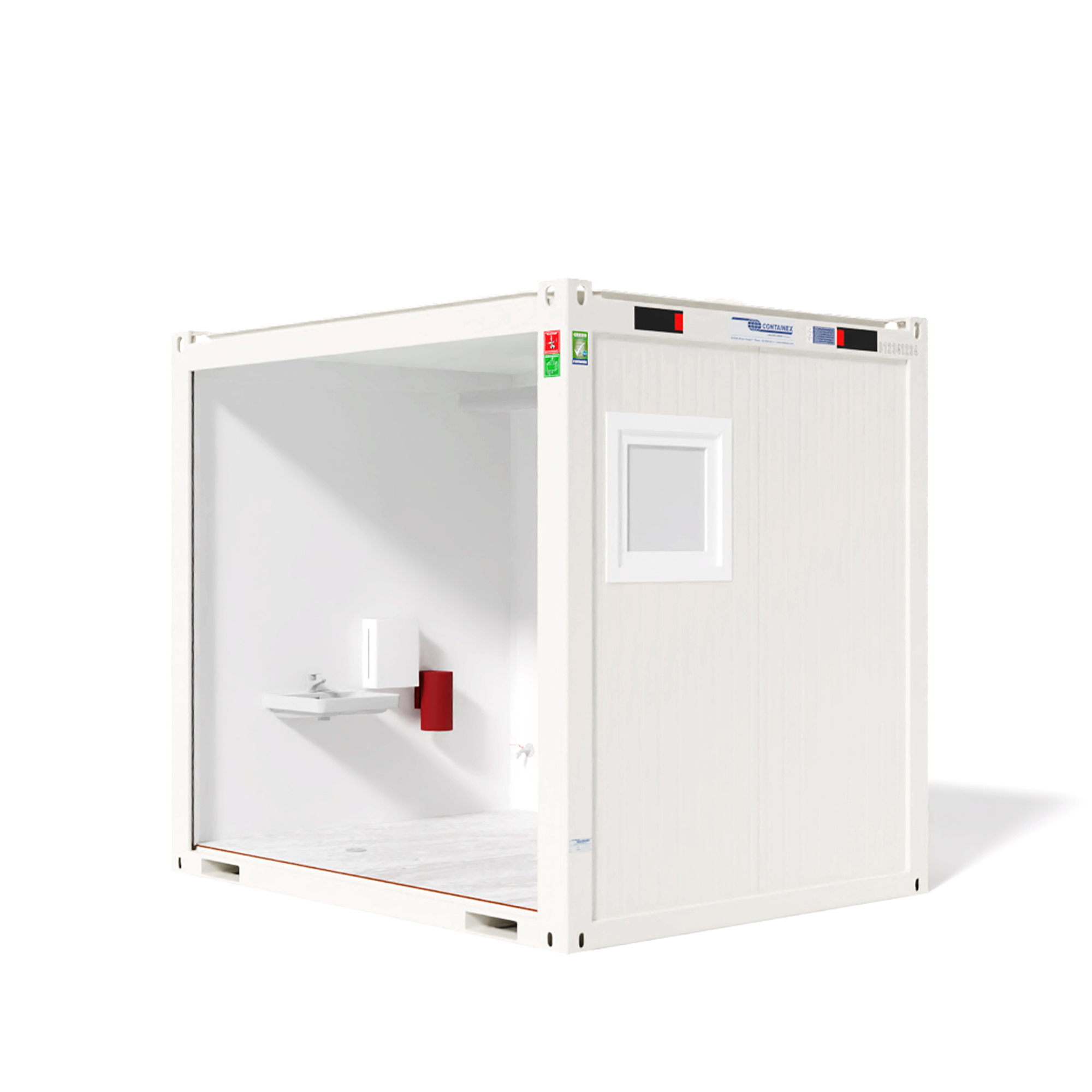 10 Fuß Sanitärcontainer