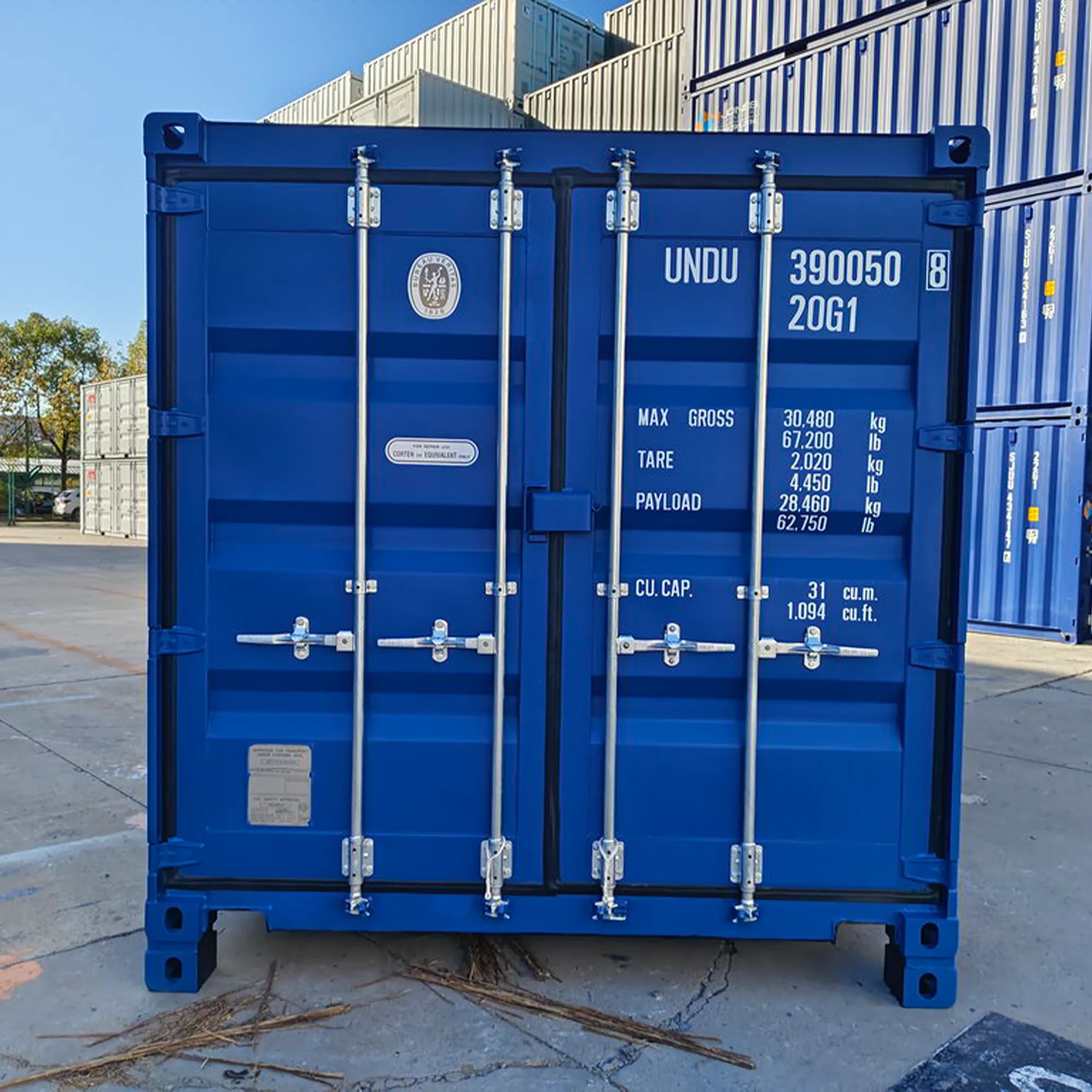 20 Fuß Lowcube Container