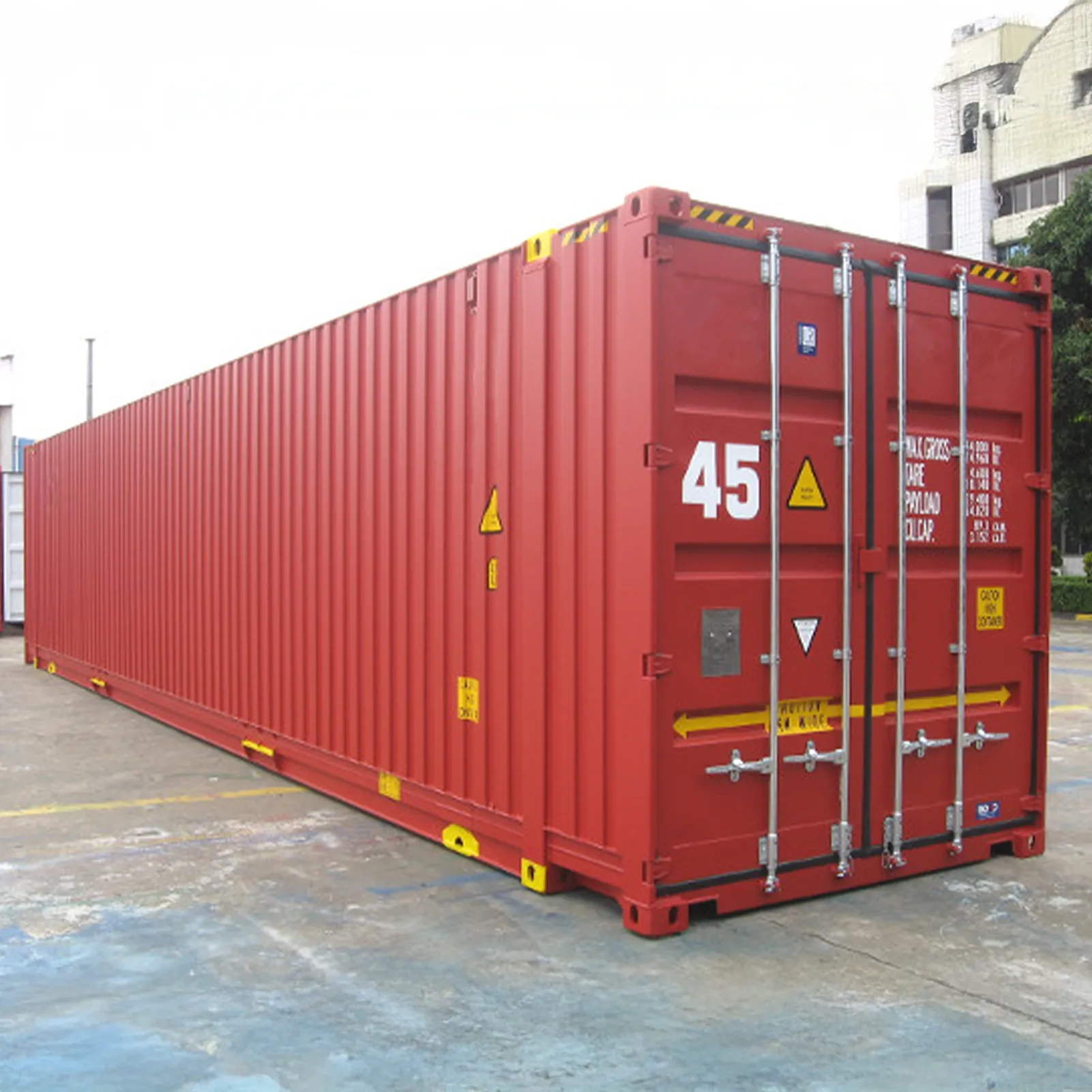 45 Fuß High Cube Seecontainer Neu
