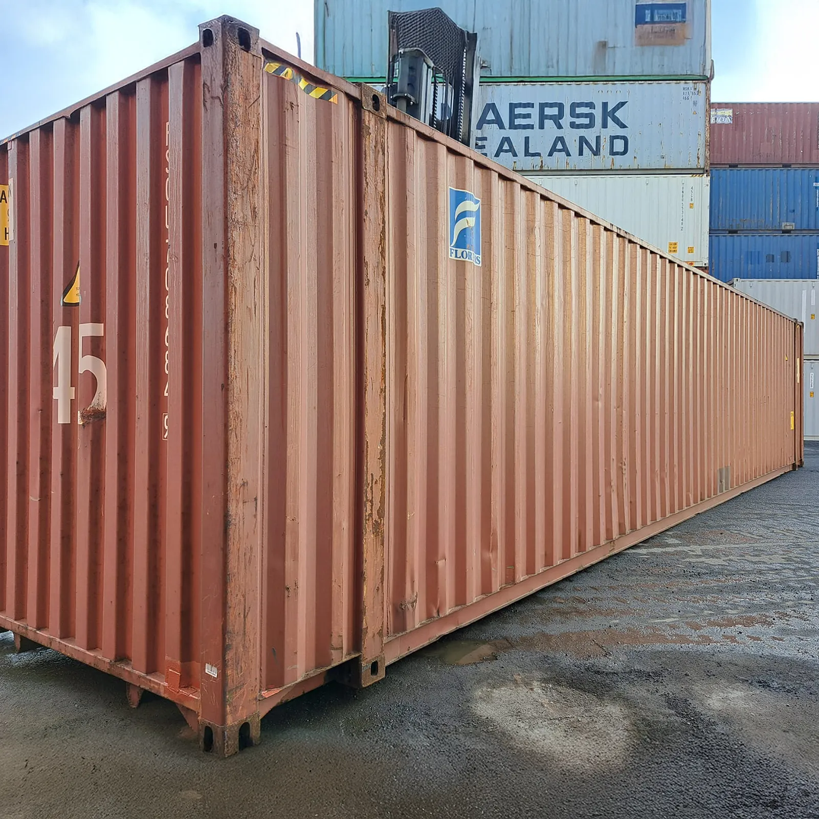45 Fuß High Cube Seecontainer gebraucht