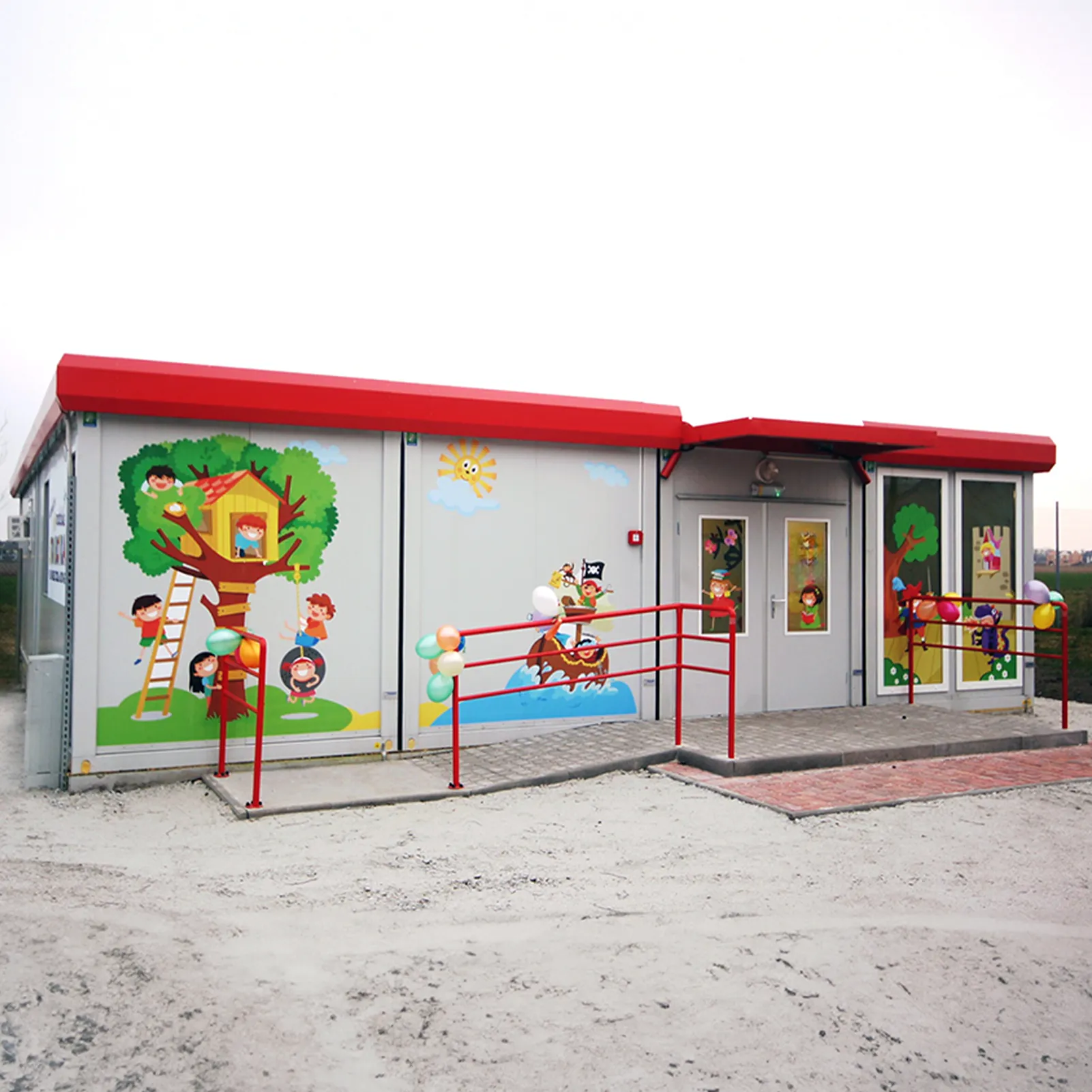 Modulcontaineranlage Kindergarten