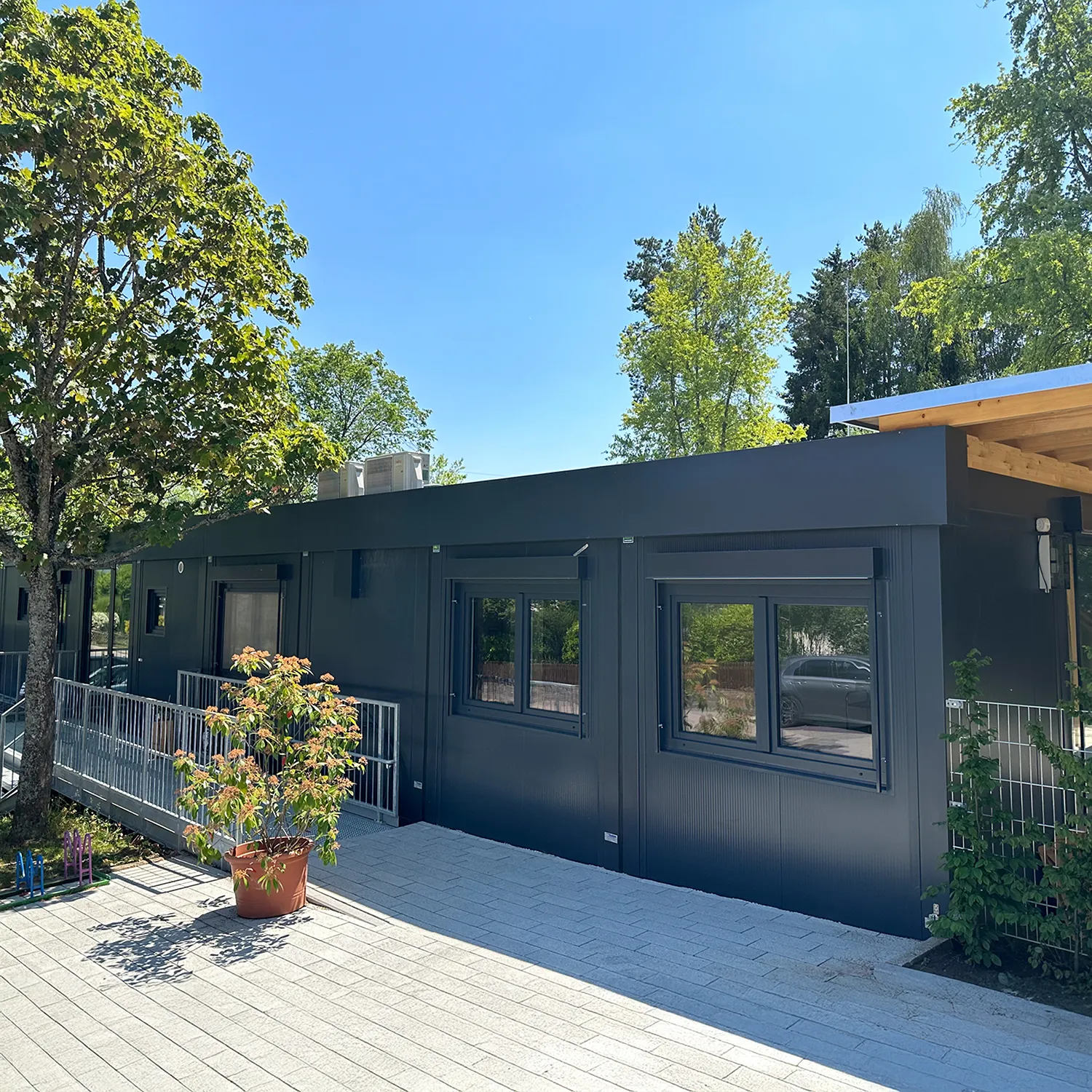 Modulcontaineranlage Kindergarten
