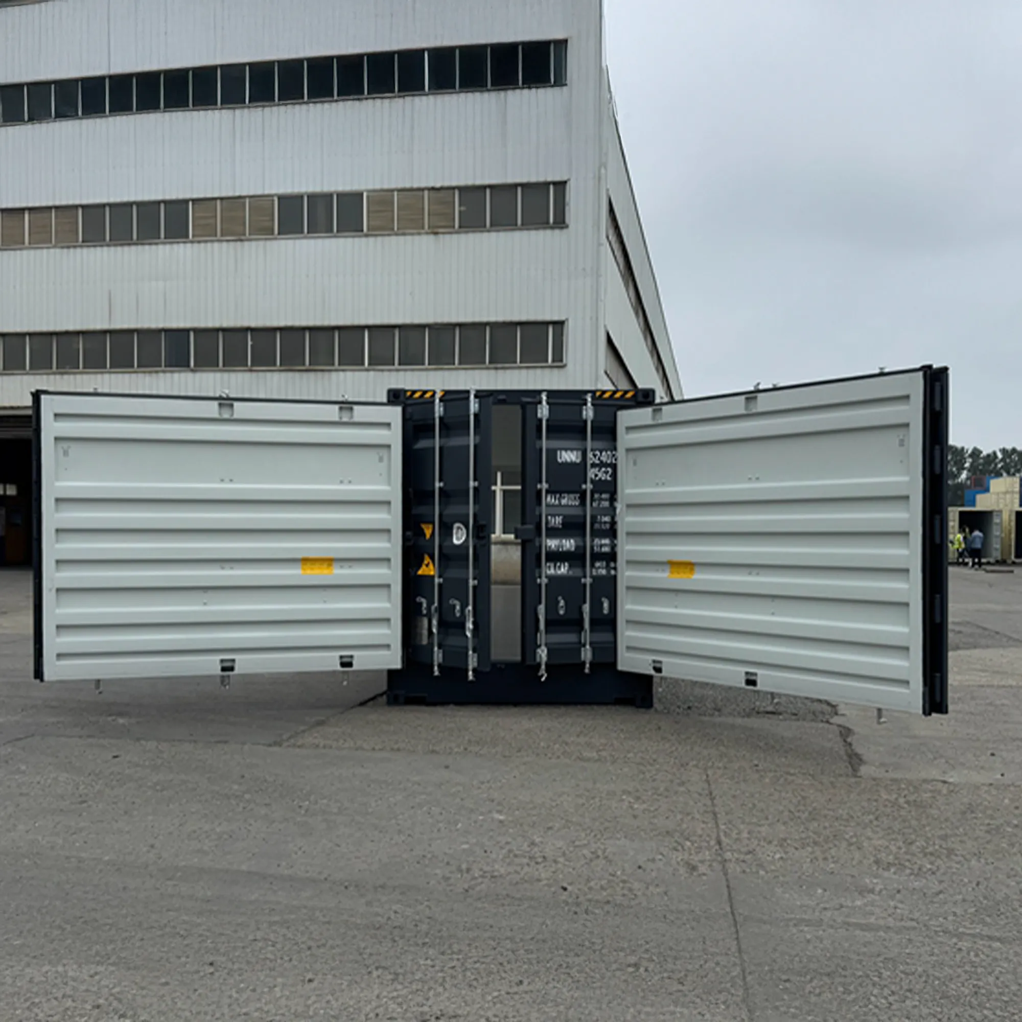 40 Fuß High Cube Full Side Access Container