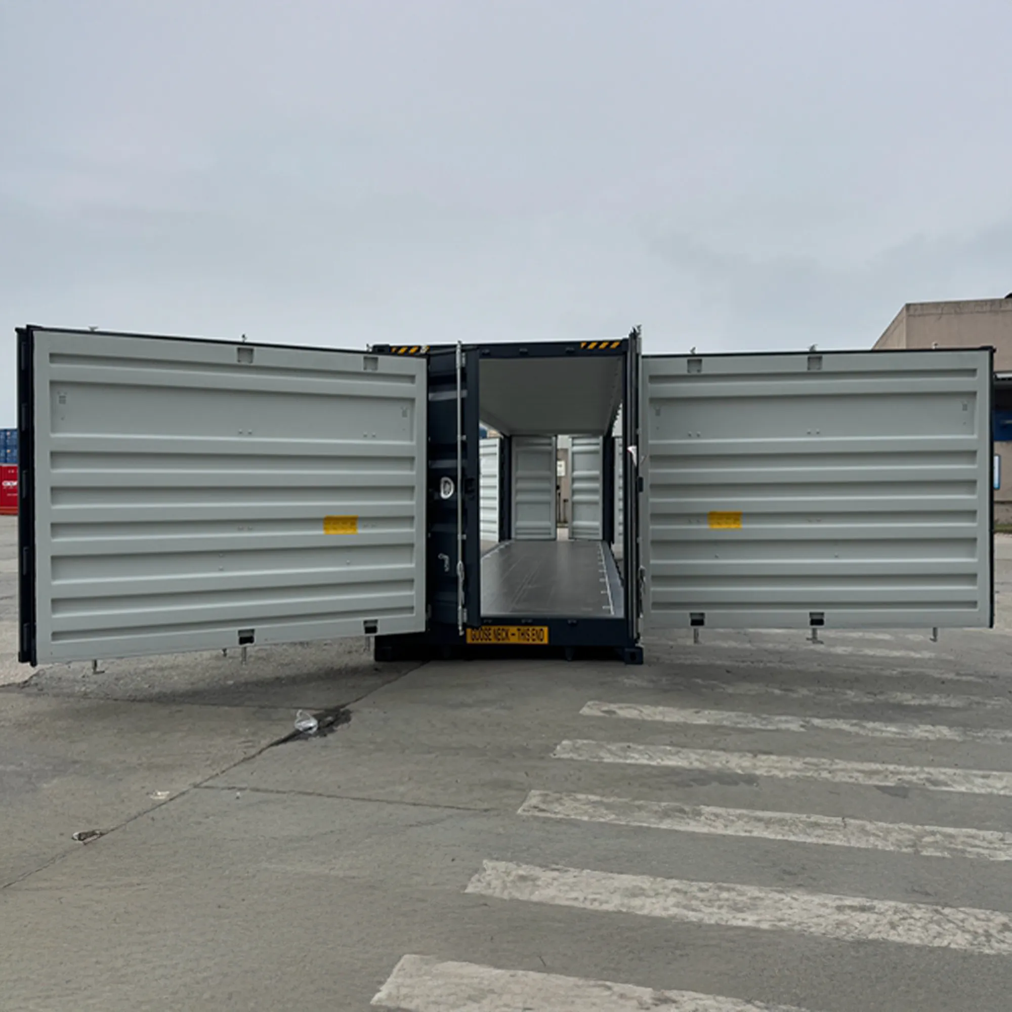 40 Fuß High Cube Full Side Access Container