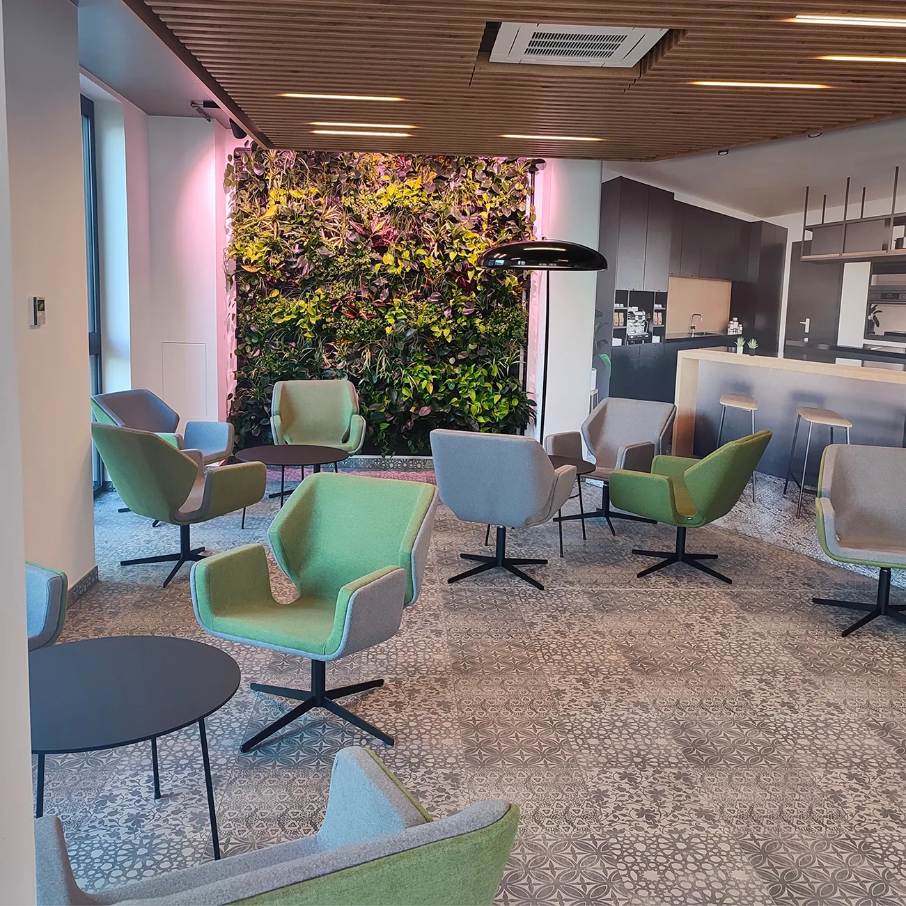 Bürocontainer Ausstattung Lounge