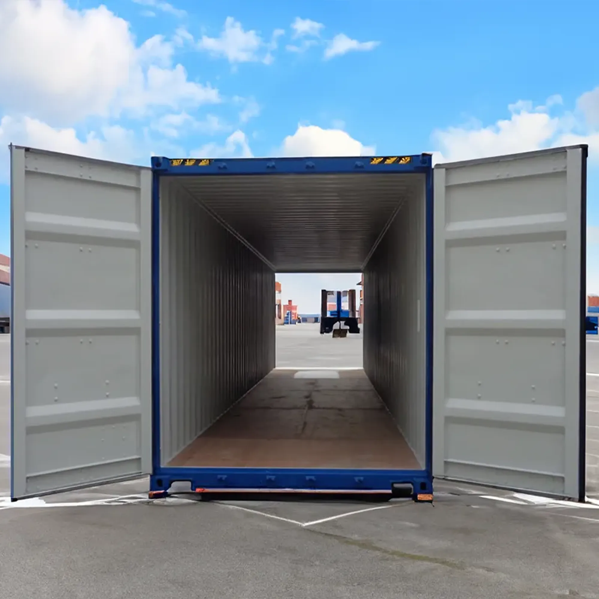 40 foot high cube double door