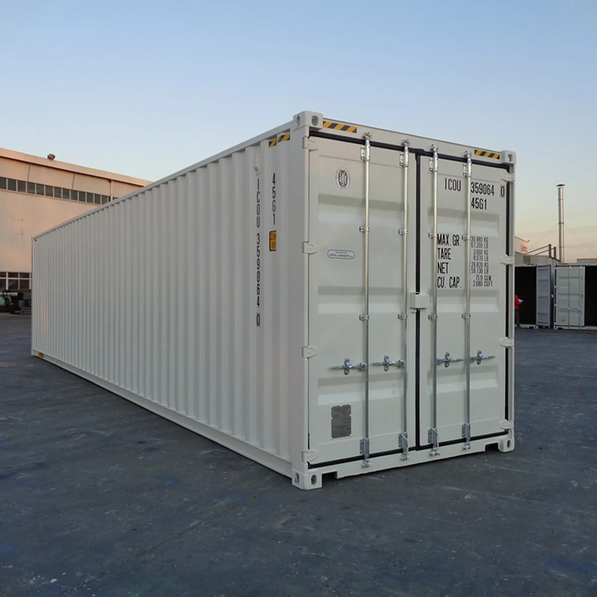 40 foot high cube double door