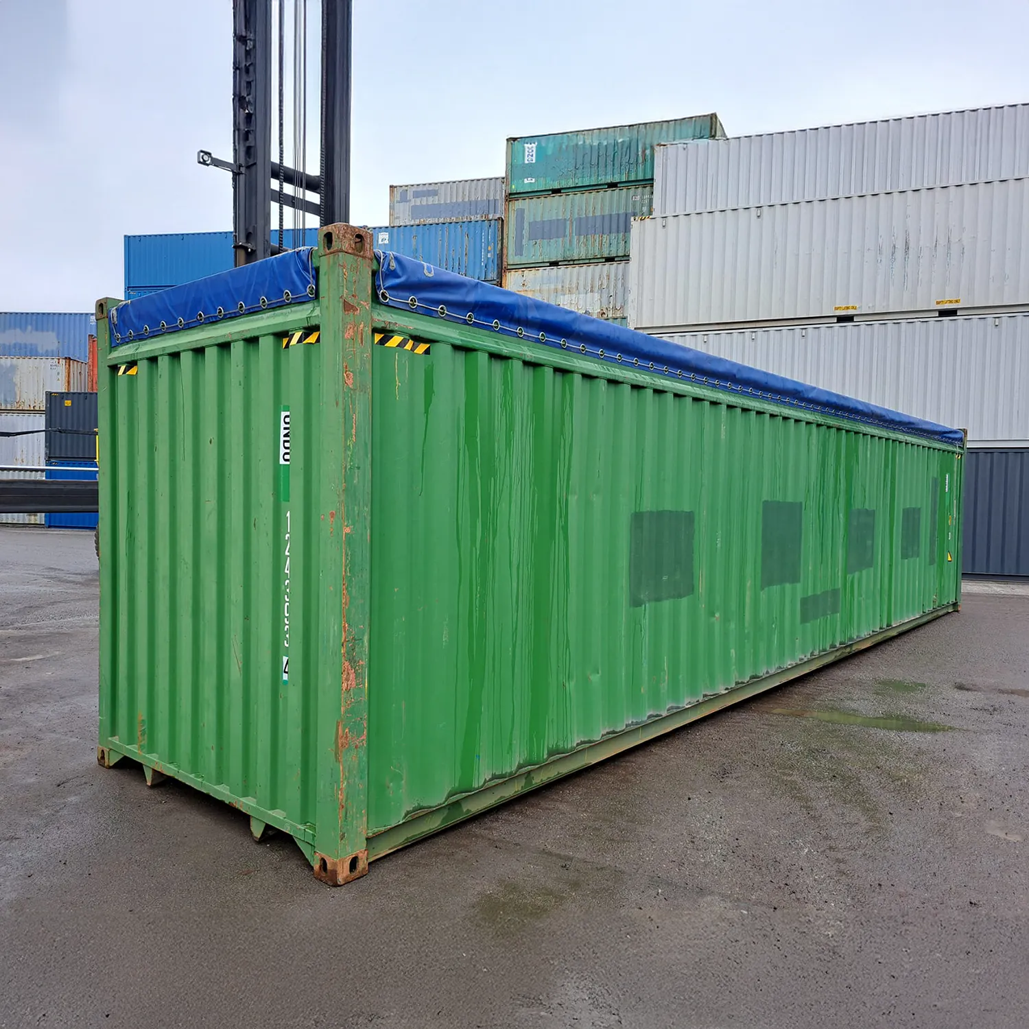 40 Fuß High Cube Open Top Container