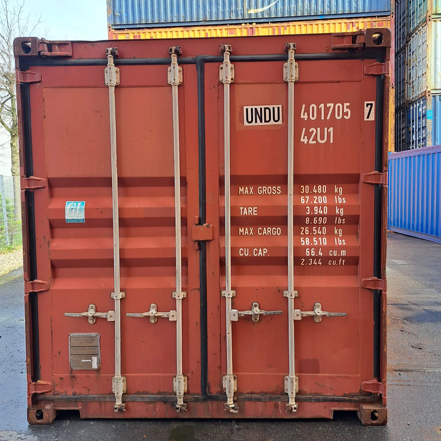 40 Fuß Open Top Container