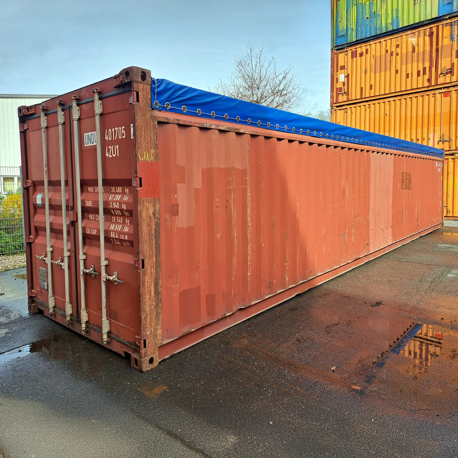 40 Fuß Open Top Container