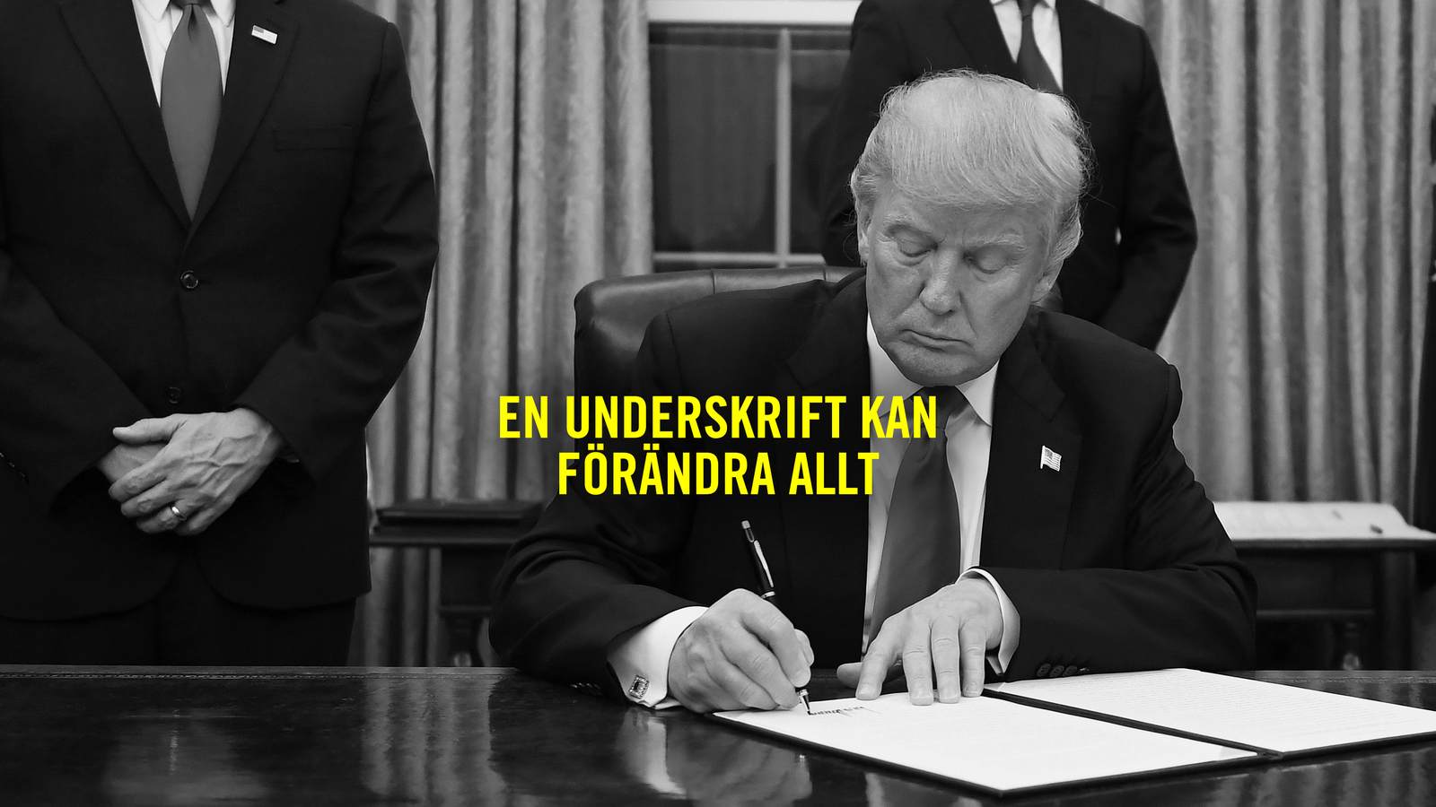 Rubrik: En underskrift kan förändra allt