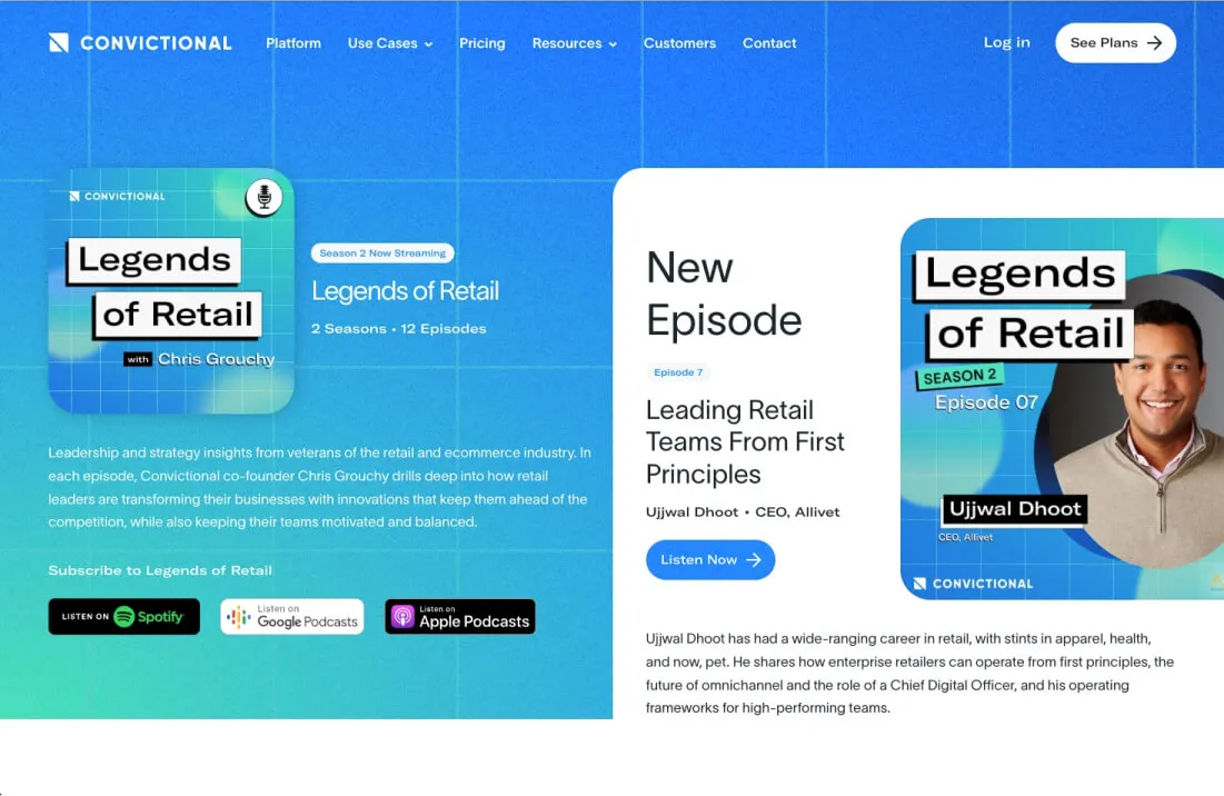 A thumbnail of a website project.
