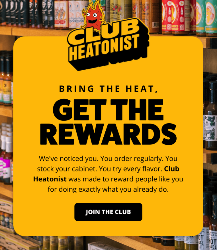 email marketing funnel: loyalty programs