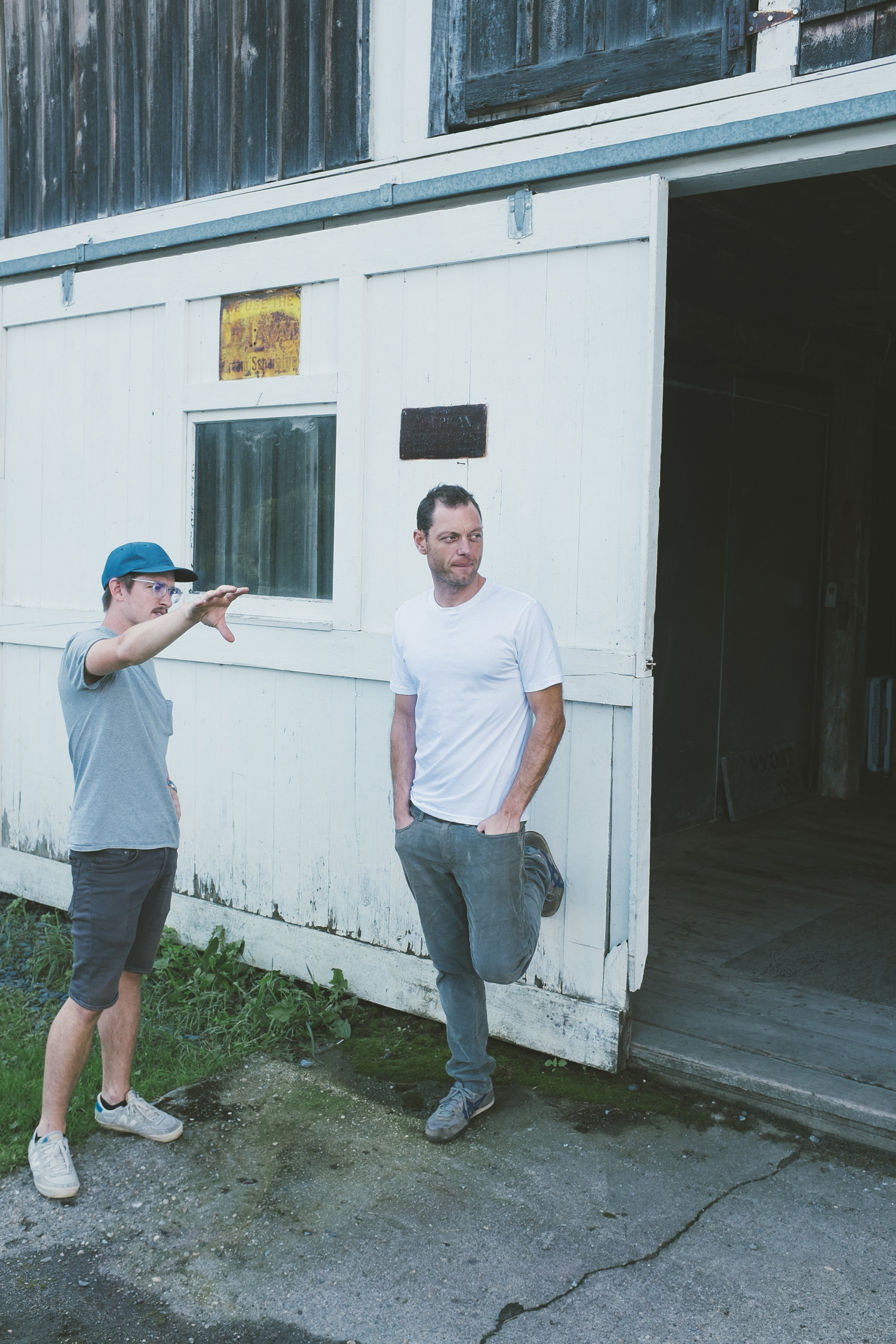 (L) Director of Photography Galin Foley and (R) Peter Coleman.