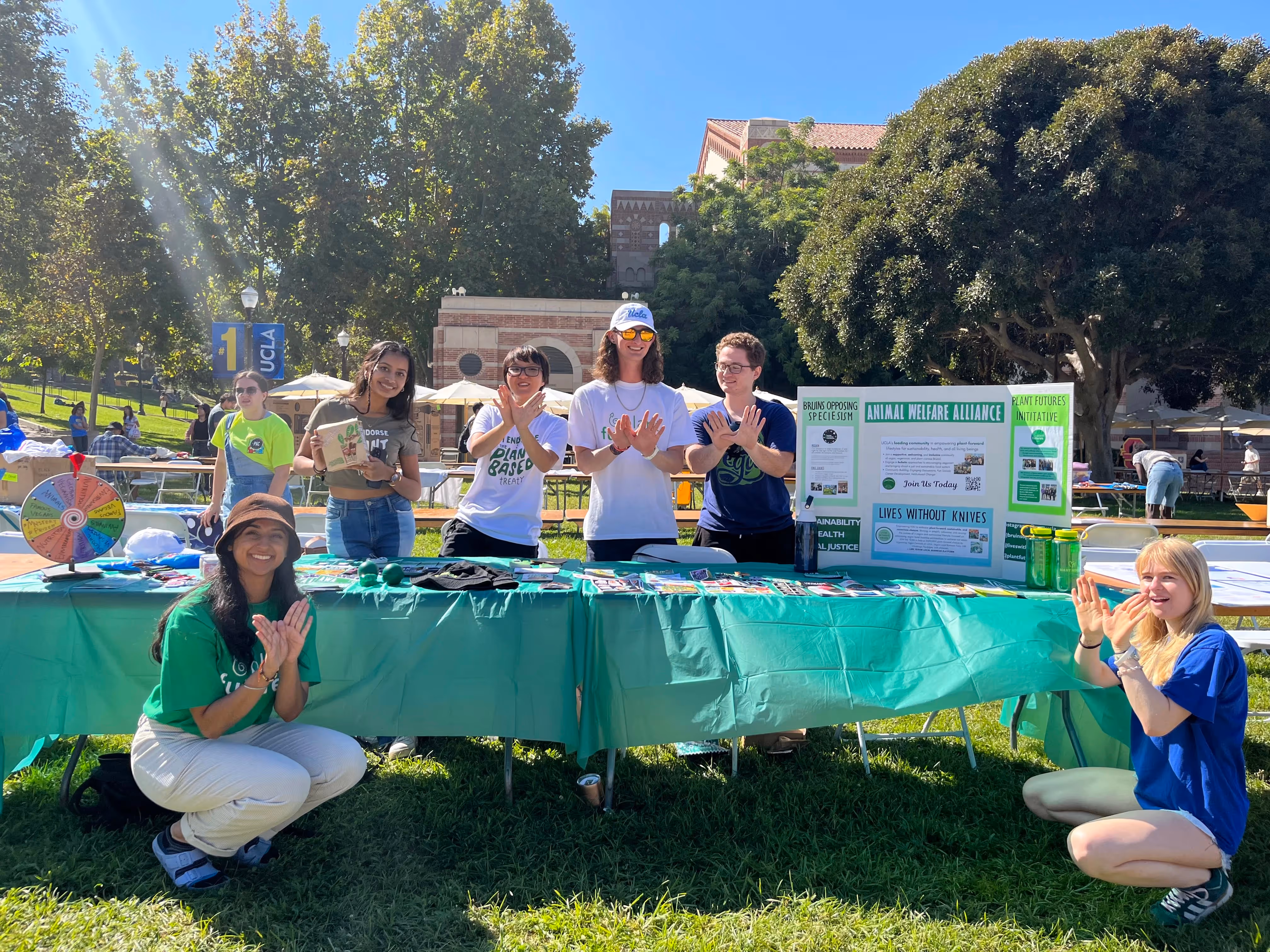 new roots fellows at vegfest