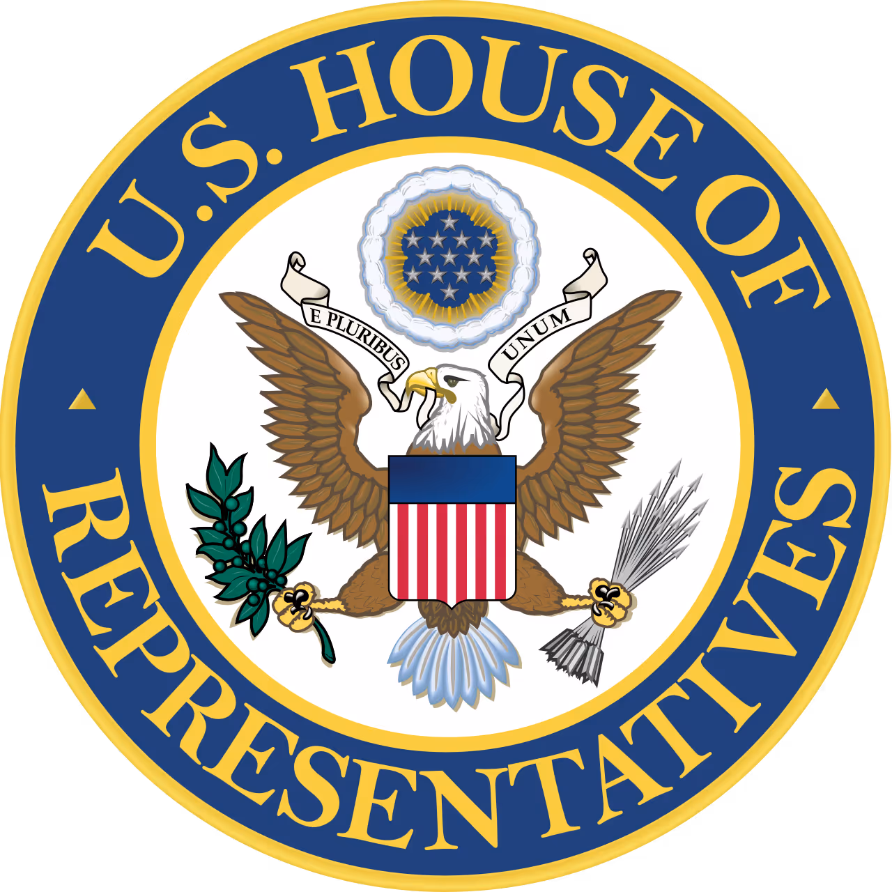 U.S. House of Representatives seal.