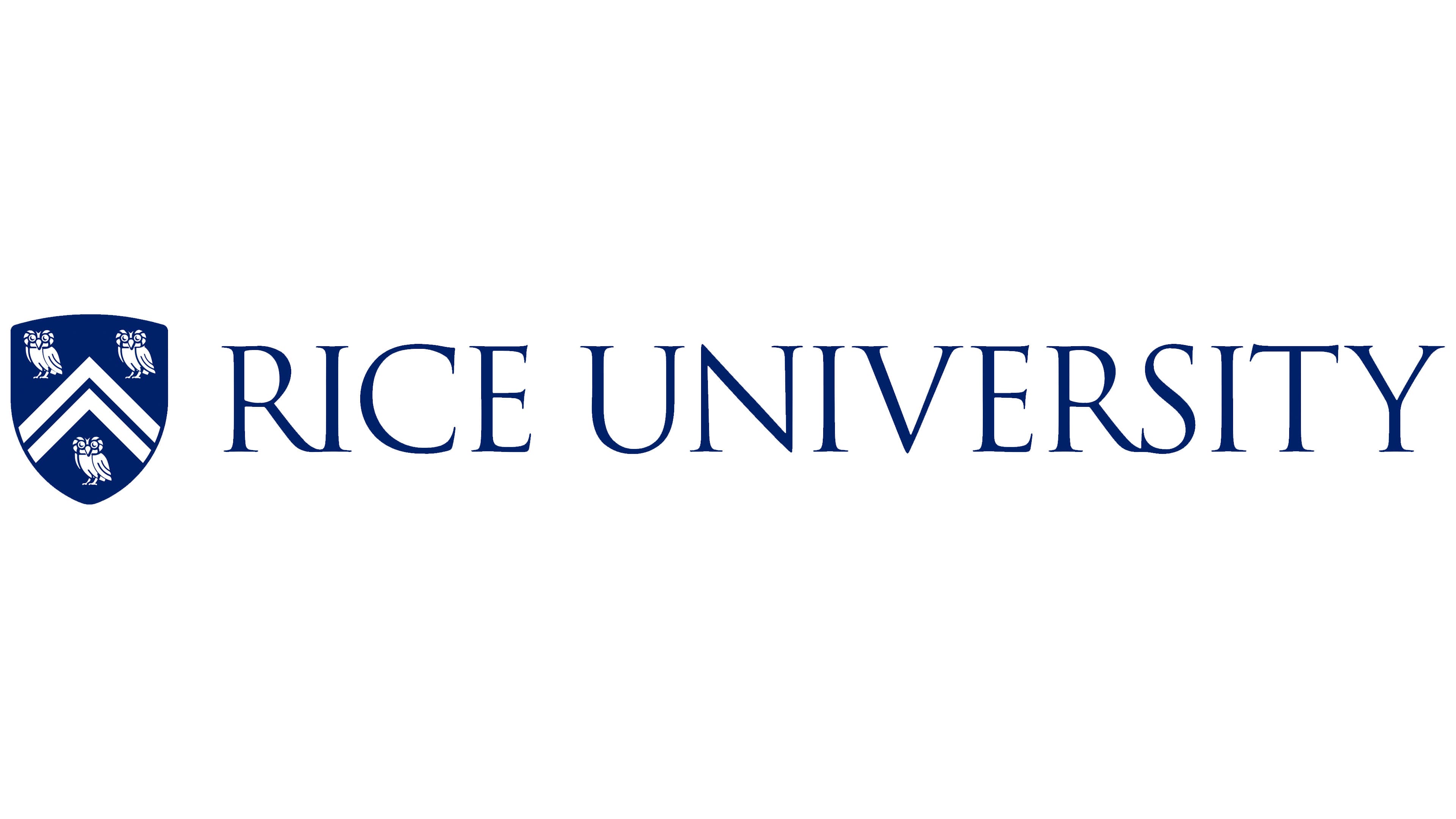 Rice University logo.