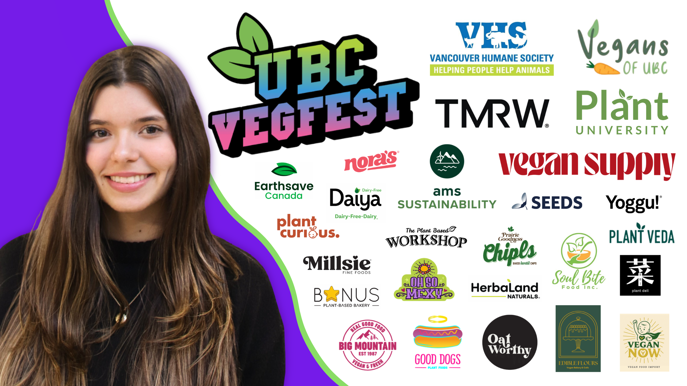 New Roots Institute Fellow Cloé Sousa Organizes UBC’s First-Ever VegFest