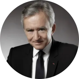 Bernard Arnault - Owner of Louis  Vuitton - 
