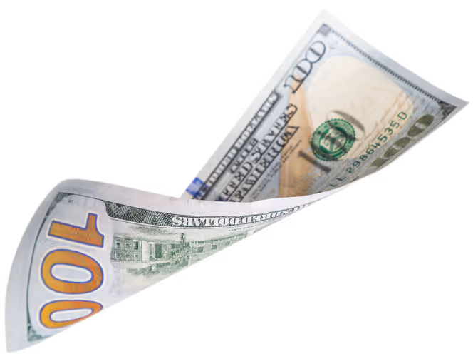 Image of falling money