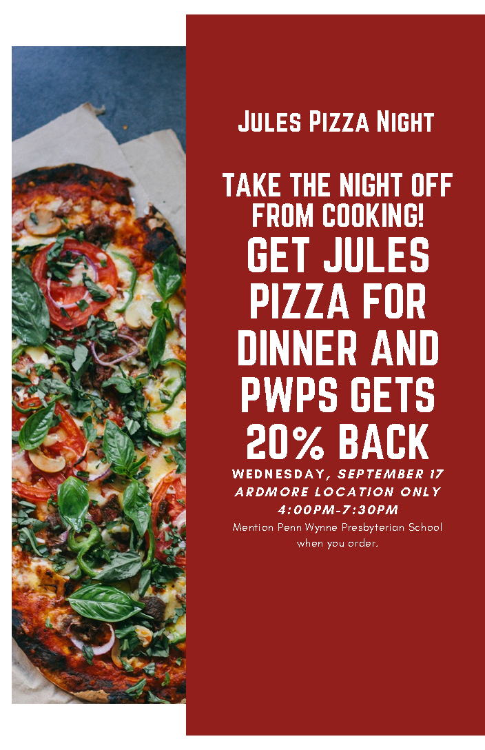 Jules Pizza Night