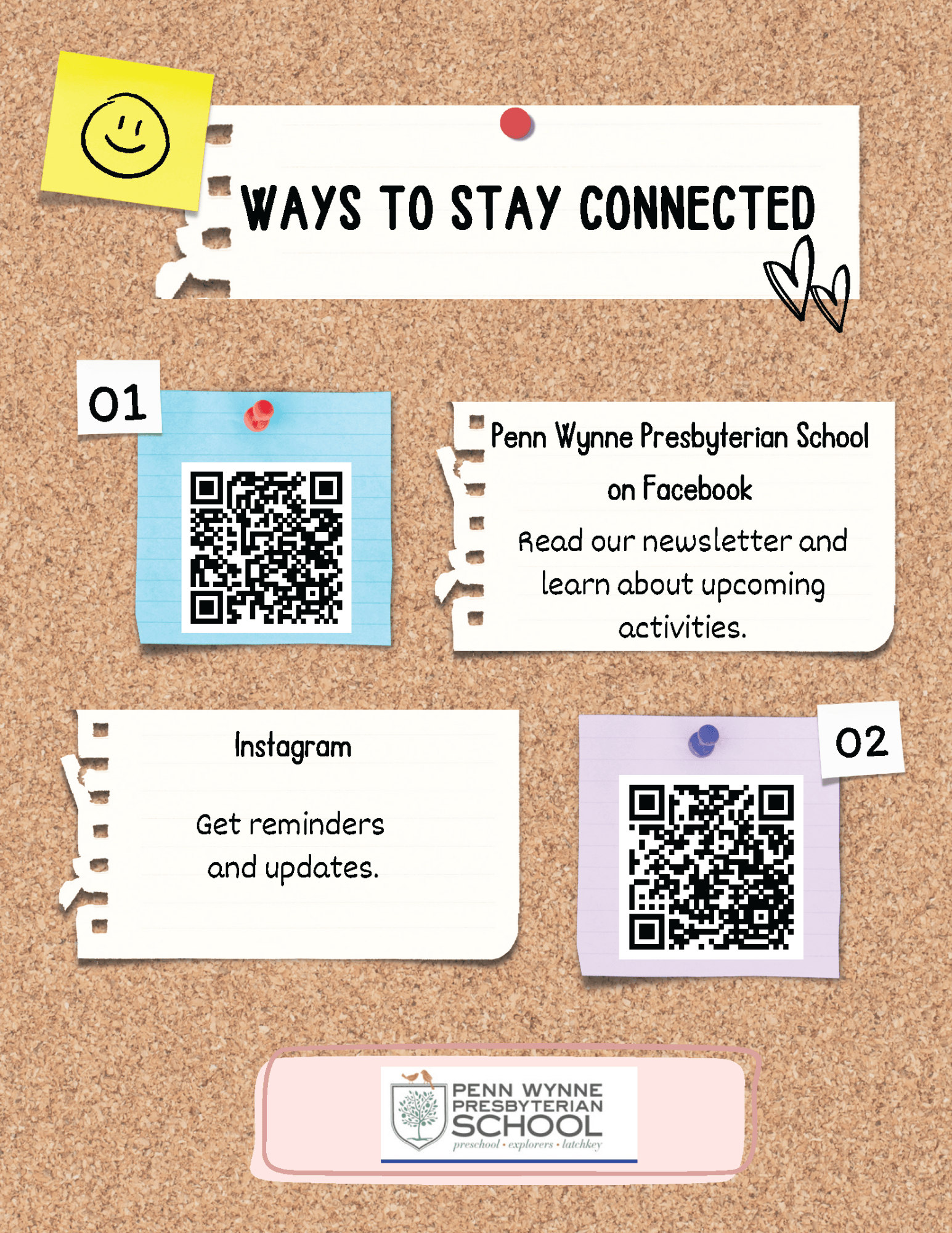 Ways to Stay Connected!