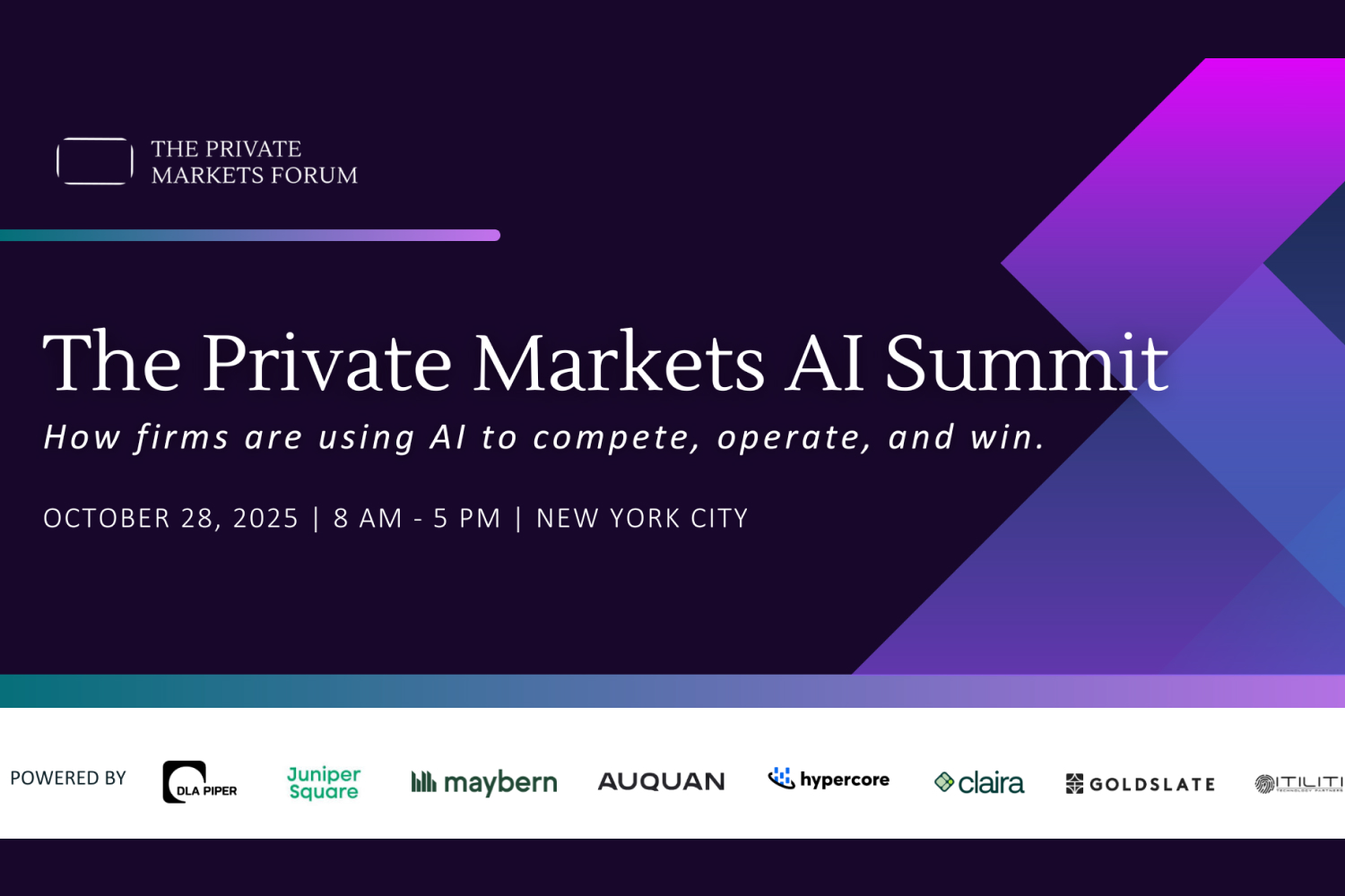 The Private Markets AI Summit