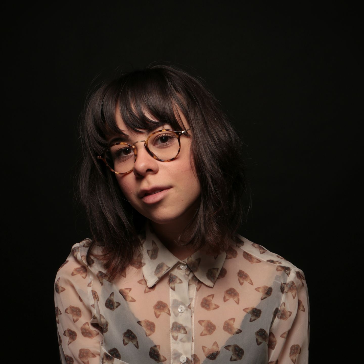 A picture of me in a black background