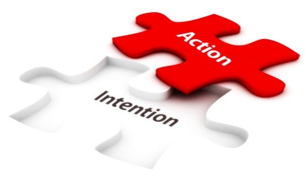 Success loves alignment of intention